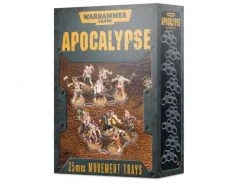 Games Workshop Einheitenbases WH40K: Apocalypse Movement Trays (25 mm)