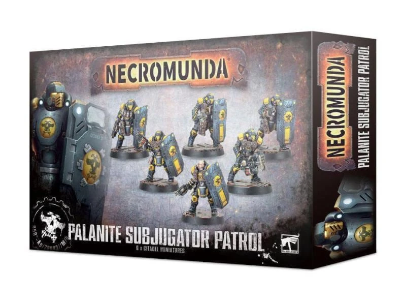 Games Workshop Figurenset Warhammer Necromunda Palanite Subjugator Patrol 3 Games Workshop Figurenset Warhammer Necromunda Palanite Subjugator Patrol