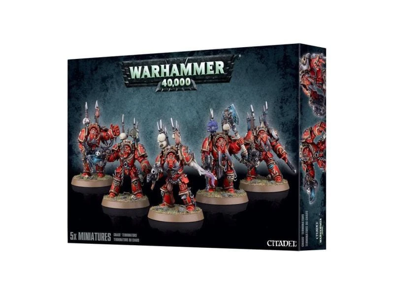 Games Workshop Warhammer 40.000 Chaos Terminators 3 Games Workshop Warhammer 40.000 Chaos Terminators