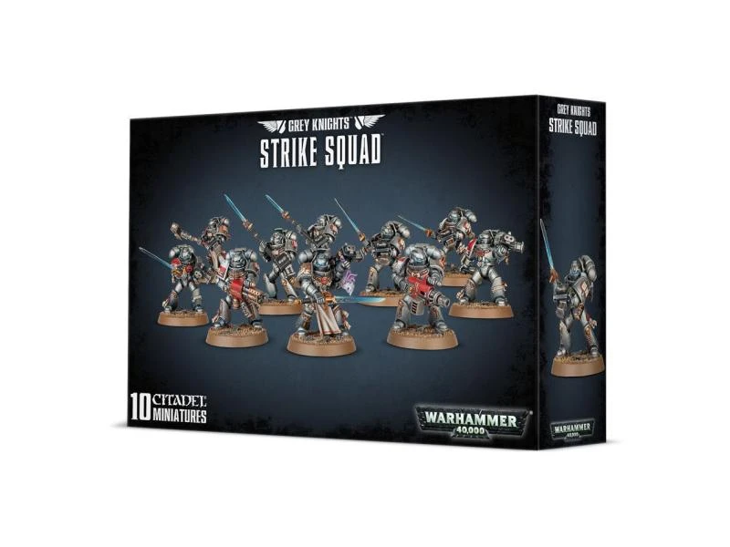 Games Workshop Figurenset Warhammer 40.000 Grey Knights Strike Squad 3 Games Workshop Figurenset Warhammer 40.000 Grey Knights Strike Squad