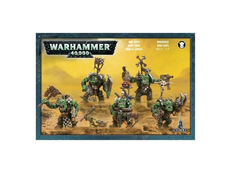 Games Workshop Figurenset Warhammer 40.000 Ork Nobz 3 Games Workshop Figurenset Warhammer 40.000 Ork Nobz
